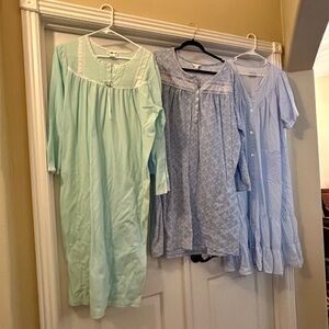 3 women’s loungewear gowns size L